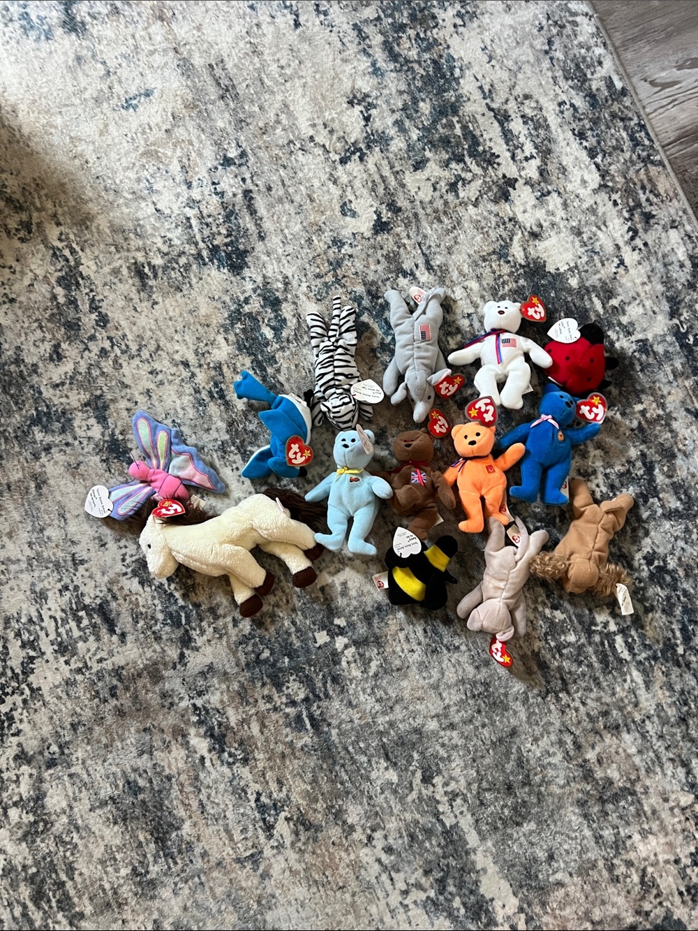 TY Beanie Babies Assorted Plush Toy Bundle - Multicolor